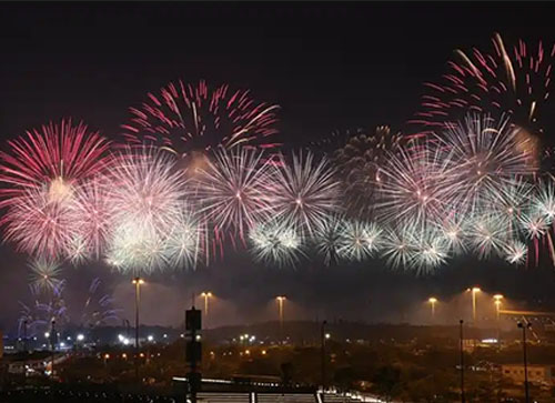 博尔塔拉焰火晚会